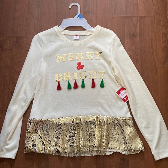 Holiday Time Shirts & Tops New Girls Christmas Sweater Poshmark